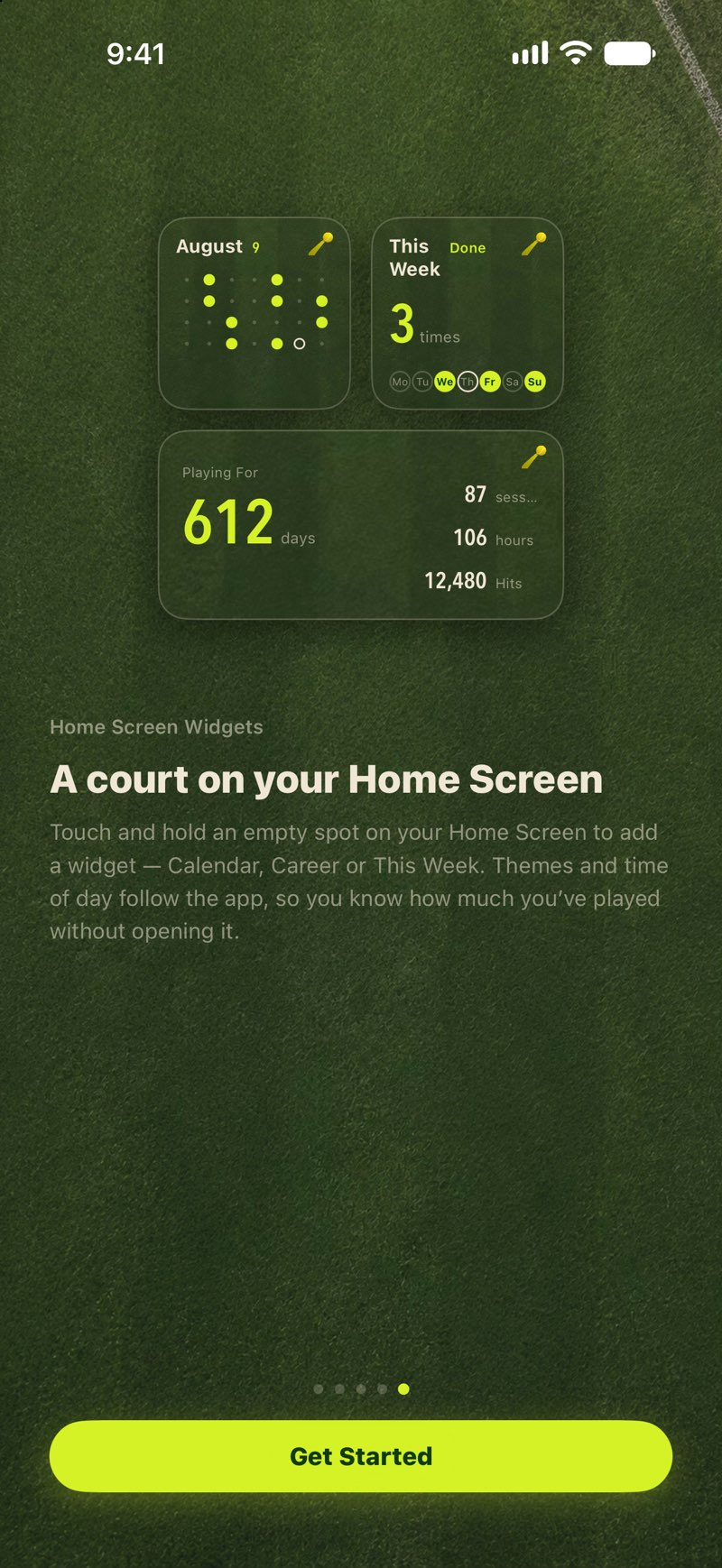 Home-screen widgets