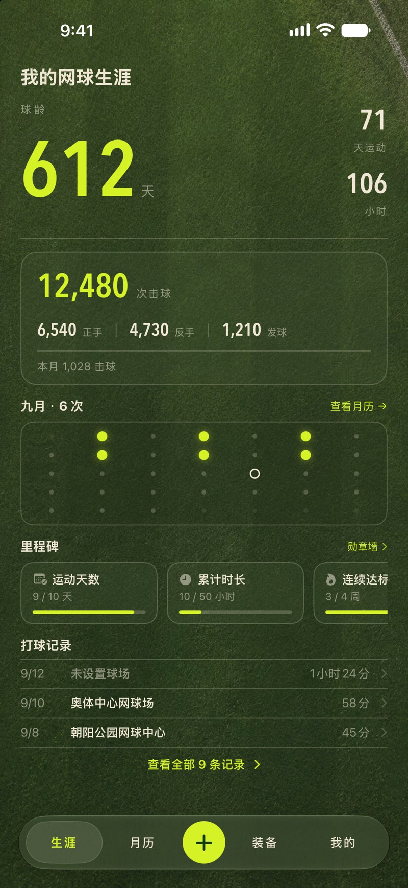 生涯首页